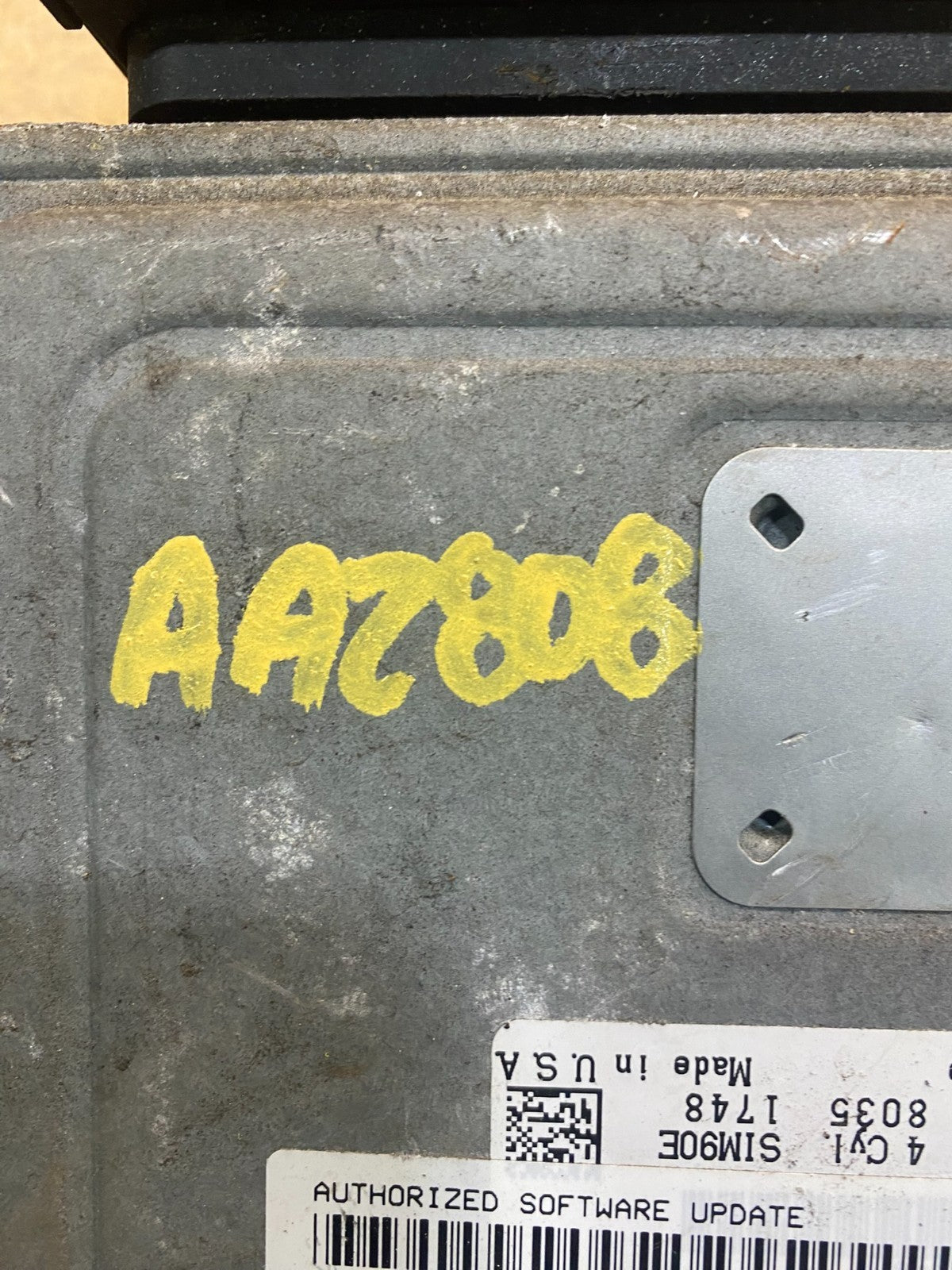 2007 to 2010 Dodge Caliber ECM Engine Computer Module ECU AA2808 DG3