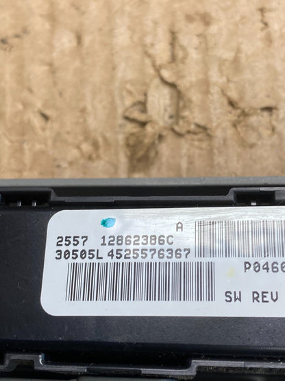 2007 2010 Chrysler Sebring Center Dash Radio Clock Bezel Trim Panel Oe AG0102 DG5