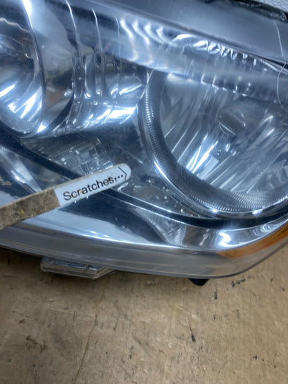2011 to 2013 Jeep Grand Cherokee Halogen Left Driver Lh Headlight AD5229 DW3
