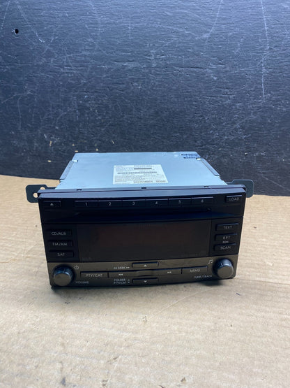 2009 to 2013 Subaru Forester Radio CD Player AUX AM/FM AF7809 DG0