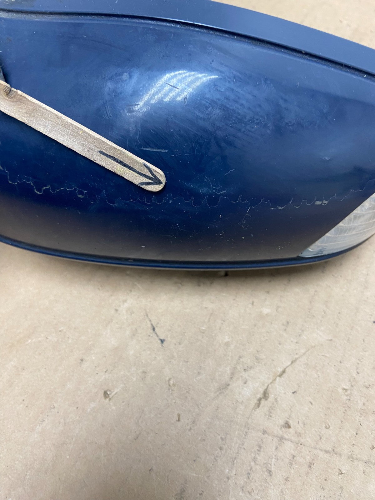 2000 to 2003 Mercedes-Benz E-Class Left Driver Side View Door Mirror AD2697 DW7