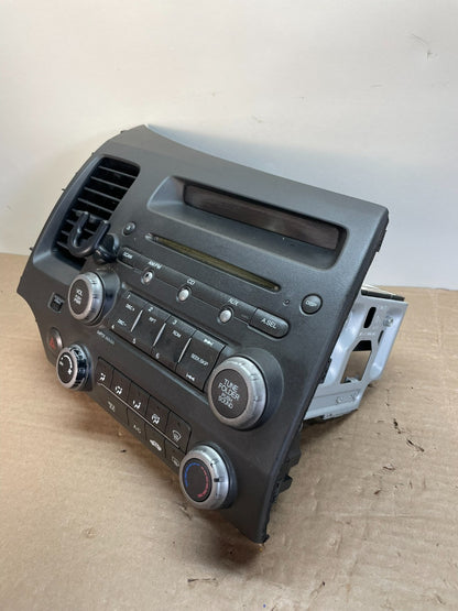 2006 - 2011 Honda Civic Radio AM/FM Climate Control Air Vent Bezel AI0564 DG2