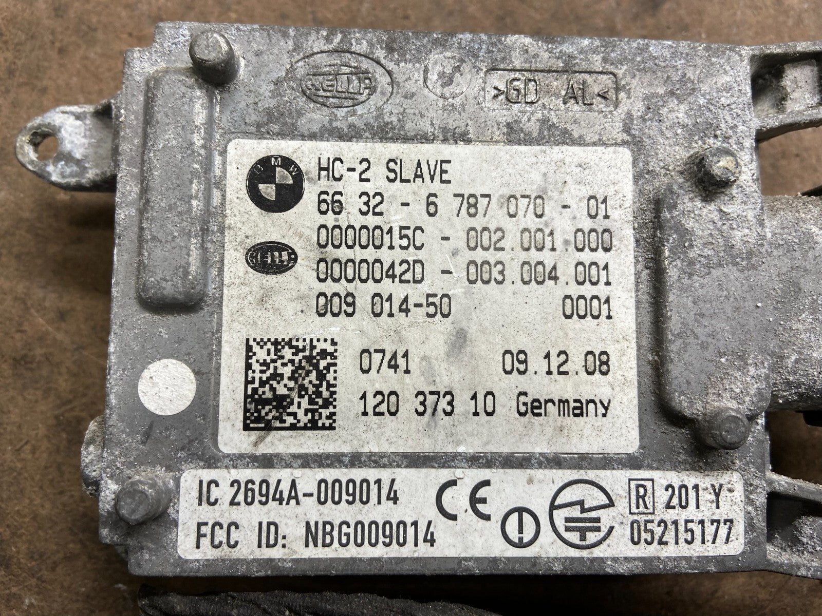 2011 to 2019 BMW Rear Blind Spot Sensor Control Module OEM L1209 DG2