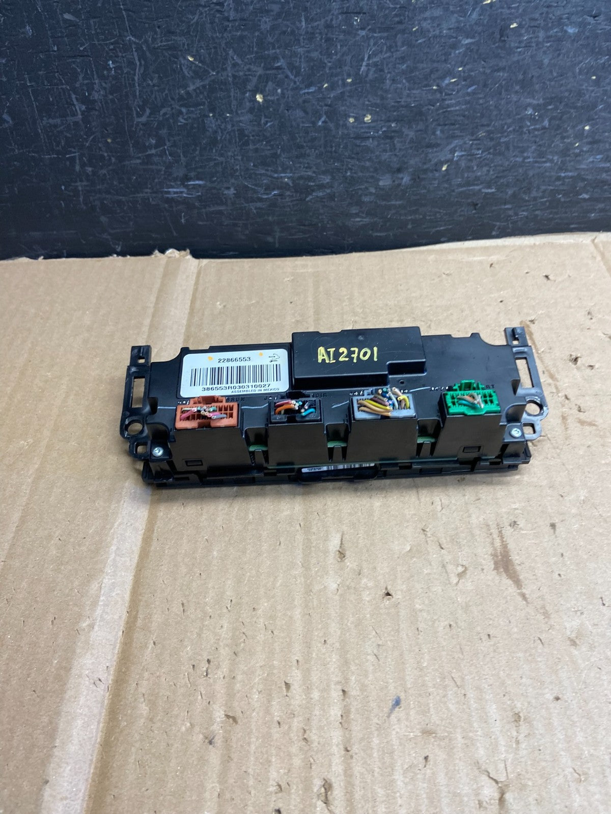 2012 to 2013 Chevrolet Avalanche 1500 Tahoe Climate Control A/C Panel AI2701 DG3