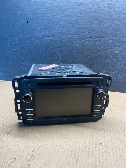 2013 2014 GMC Acadia Radio Display Screen AM/FM AUX AE6379 DW0