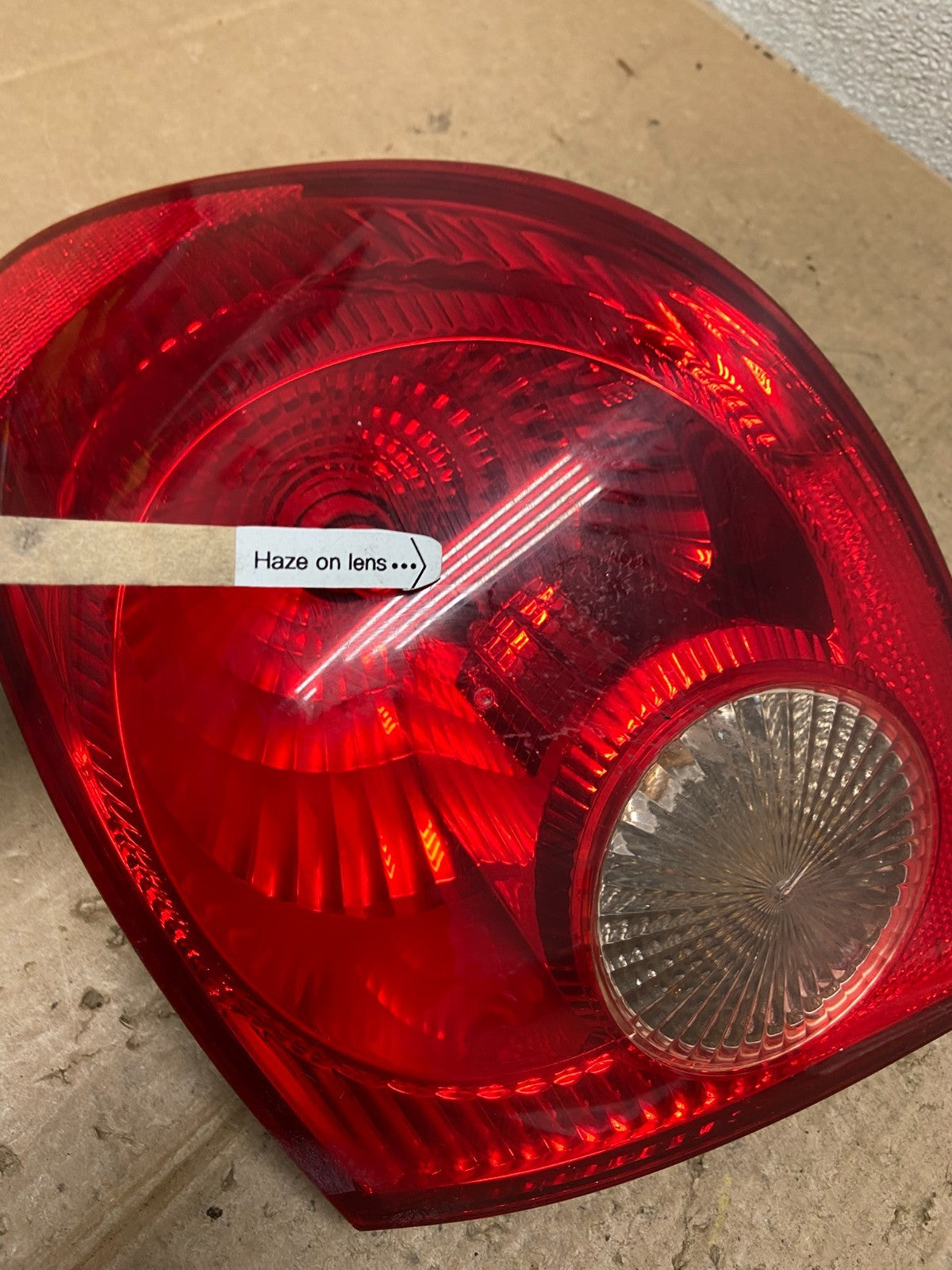 2006 - 2008 Toyota Corolla Right Passenger RH Side Tail light AA4069 DW3