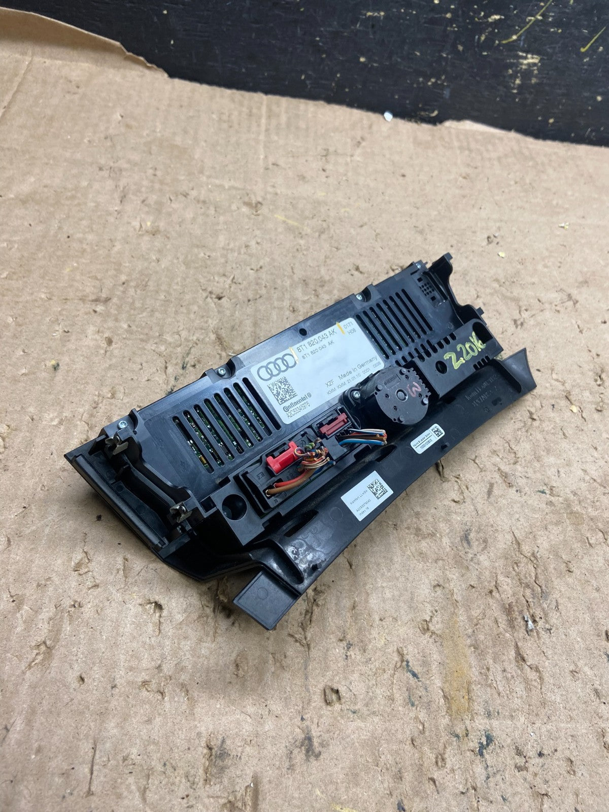 2009 - 2012 Audi A4 A5 Front Heater AC Climate Control Panel Oem Z2016 DG3