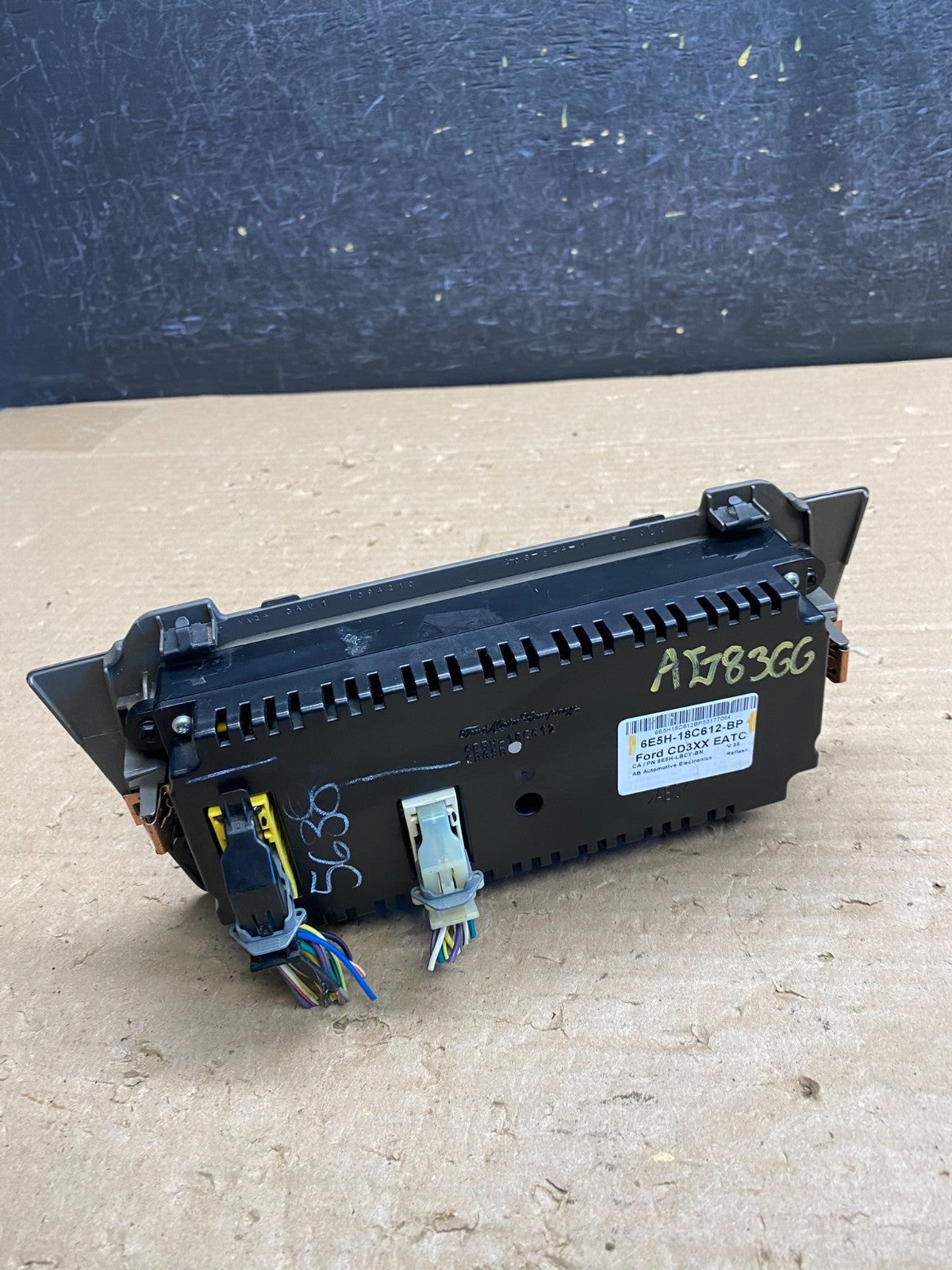 2006 to 2009 Ford Fusion Mercury Milan Climate Control A/C Control ag8366 DG3