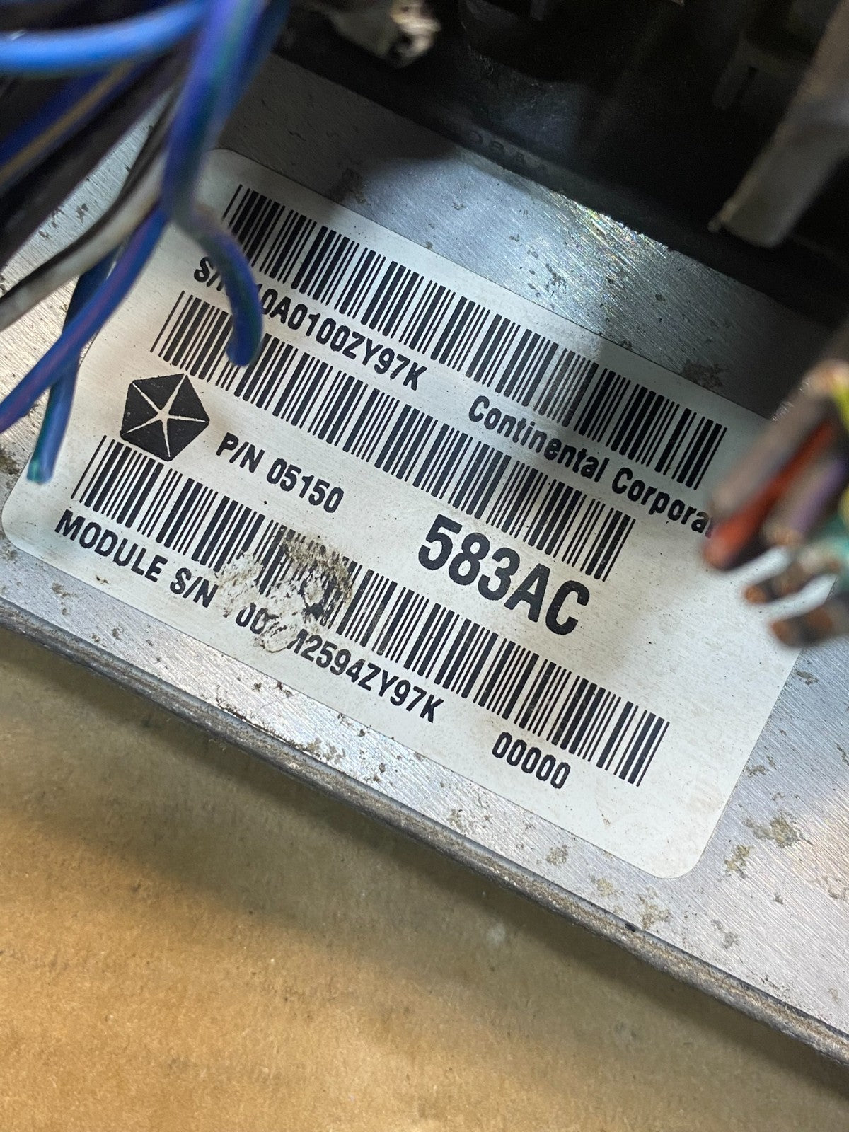 2011 Jeep Liberty 3.7L PCM ECM ECU Engine Control Module 05150583ac AH4934 DG2