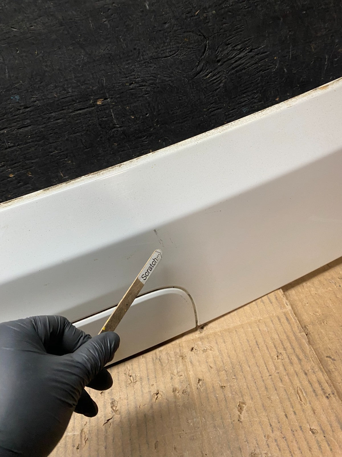 2011-2018 Dodge Grand Caravan Black Rear Tail Gate Trim Molding Panel T9496 DG4