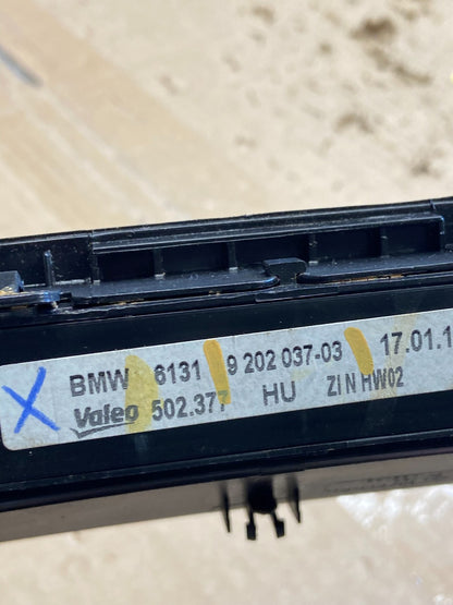 2007-2013 Bmw X5 AC Heater Climate Control Temperature Panel Trim Oem AB5842 DG7