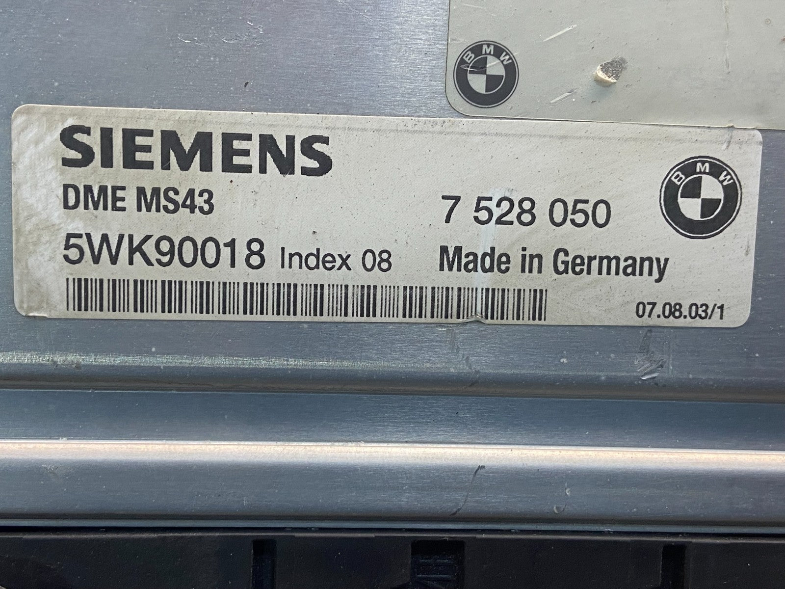 2001 - 2002 BMW 325i 525i ECU ECM Engine Control Module Computer AF9079 DG2