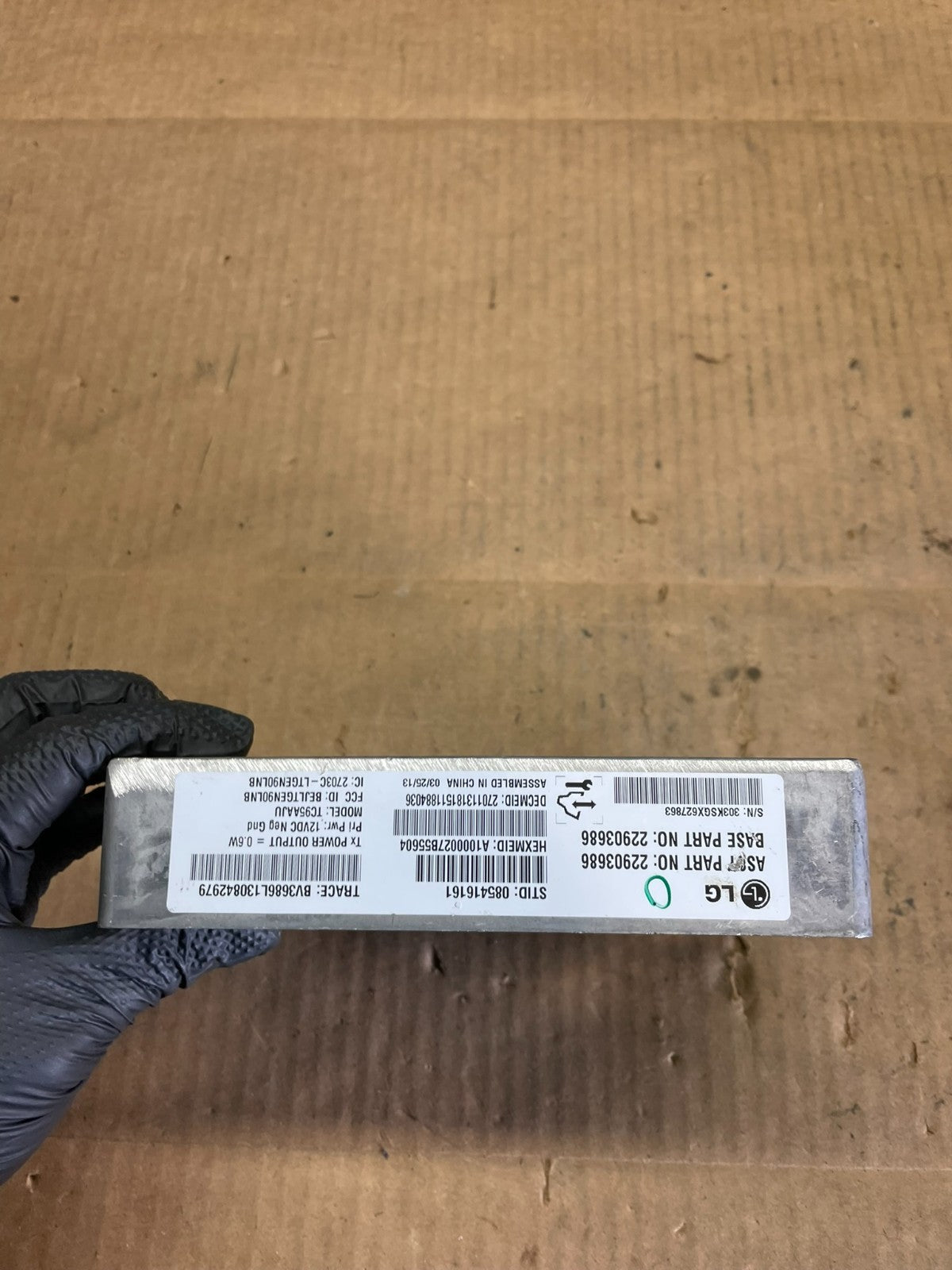 2013 Chevrolet Cruze Onstar Communication Control Module ECM AB2836 DG3