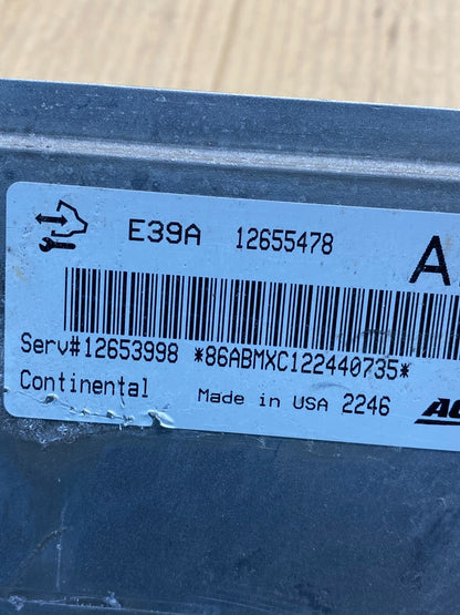 2013 2016 GMC Acadia Traverse Engine Control Module ECM ECU 12655478 AI0238 DG2