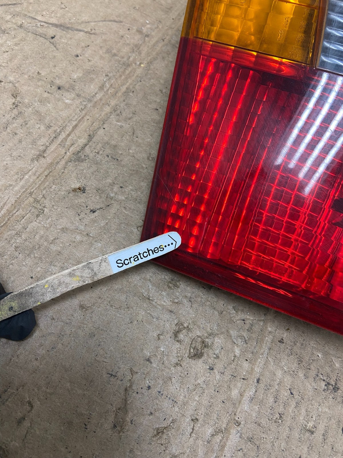 1999 2000 Honda Civic Sedan Left Driver LH Side Tail Light Inner Oem AA3476 DW4