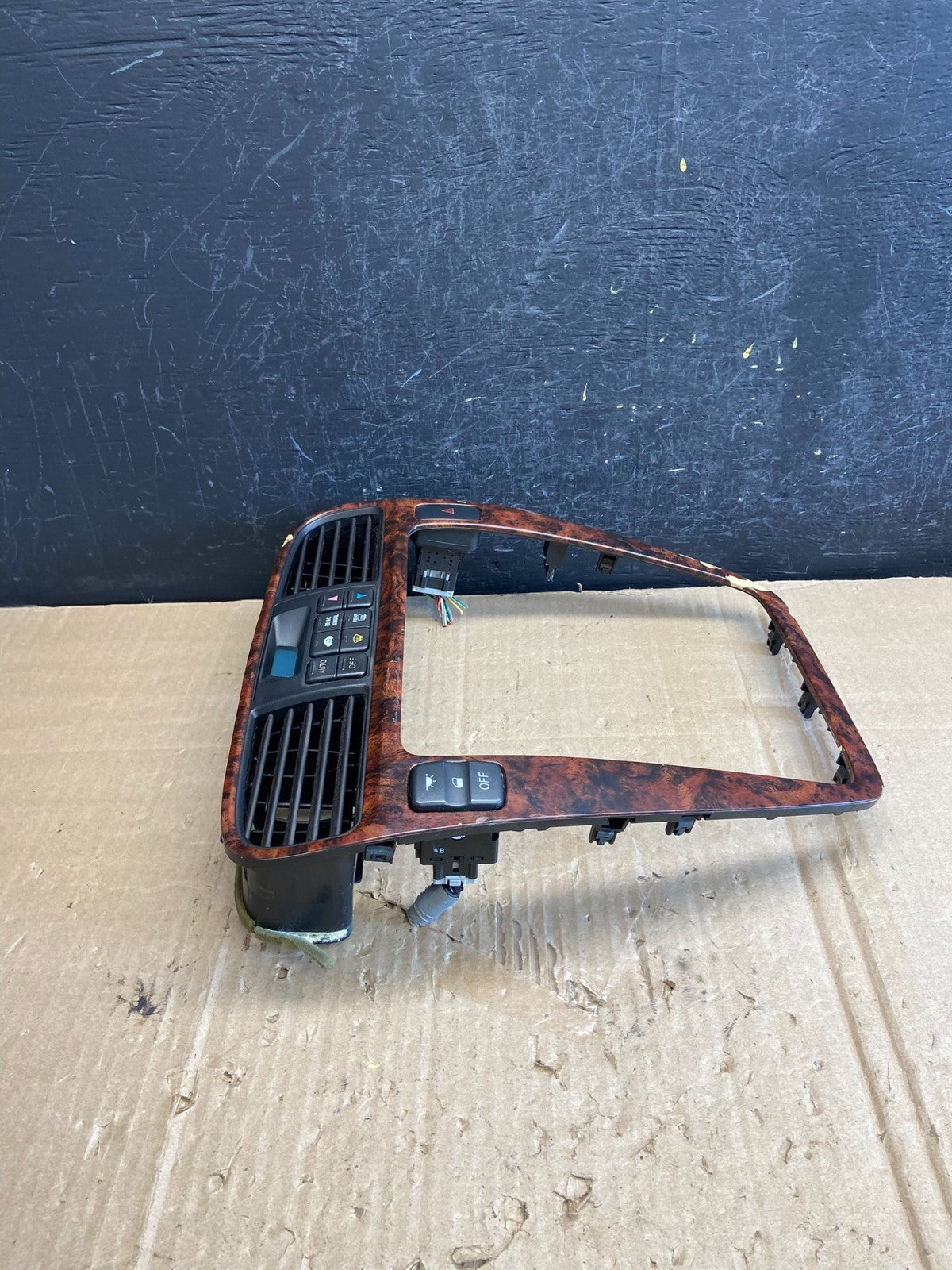 2001 - 2006 Acura Mdx Center Ac Heater Climate Control Radio Bezel AE1915 DG1
