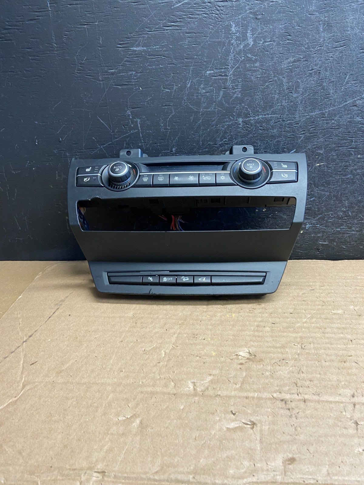 2007-2013 Bmw X5 AC Heater Climate Control Temperature Panel Trim AF2054 DW0