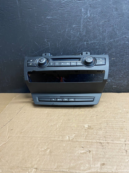 2007-2013 Bmw X5 AC Heater Climate Control Temperature Panel Trim AF2054 DW0