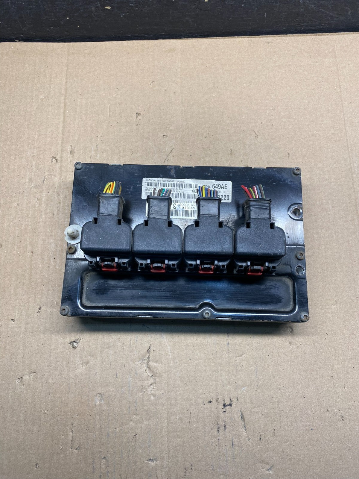2007 Jeep Grand Cherokee Commander 3.7L Engine Computer ECU PCM ah4705 DG0