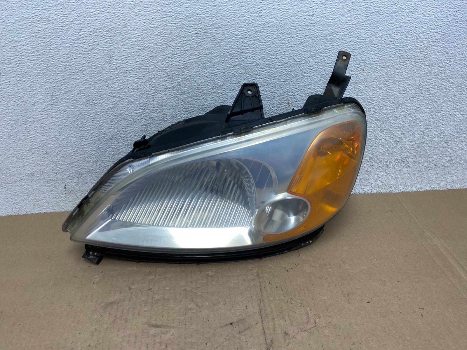 2001 - 2003 Honda Civic Coupe Headlight Halogen Left Driver LH AG4653 DW0