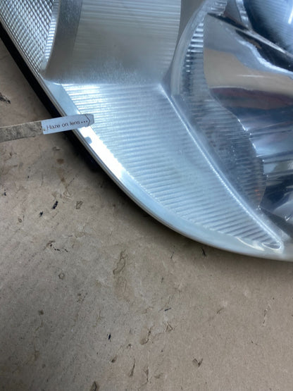2008 to 2012 Nissan Versa Headlight Halogen Left Driver Lh Side AG6749 DW4