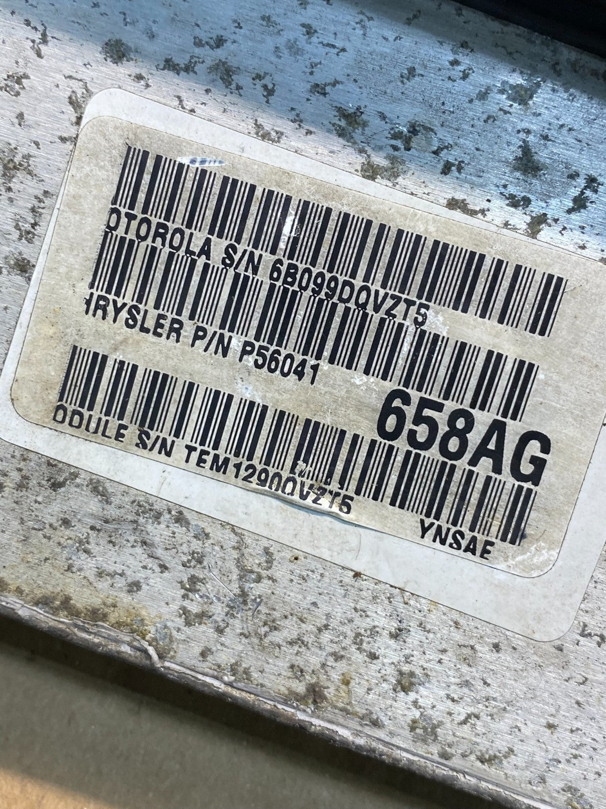 2000 Jeep Wrangler 4.0L Engine Control Module ECU ECM AI7508 DG2