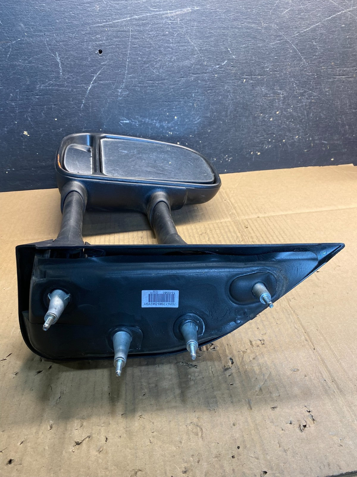 2002-2008  Ford E150 E250 Van Left Driver Side Door View TwoArm Mirror AA7378 MS4
