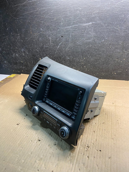 2006 - 2011 Honda Civic Radio AM/FM Climate Control Air Vent Bezel y3668 DG2