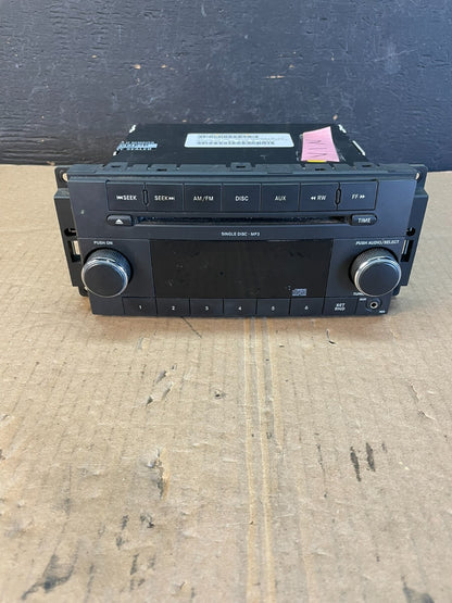 2007-2012 Chrysler Dodge Jeep Ram Radio CD MP3 AUX Receiver AC2355 DG0