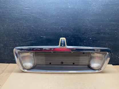 2003 to 2011 Lincoln Town Car Rear License Plate Trim Panel U7440 DG0