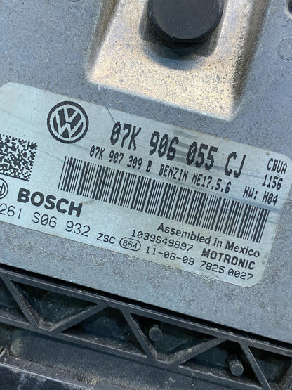 2011 - 2014 Volkswagen Jetta 2.5L Engine Computer Ecu Pcm Ecm Pcu AH4631 DG2