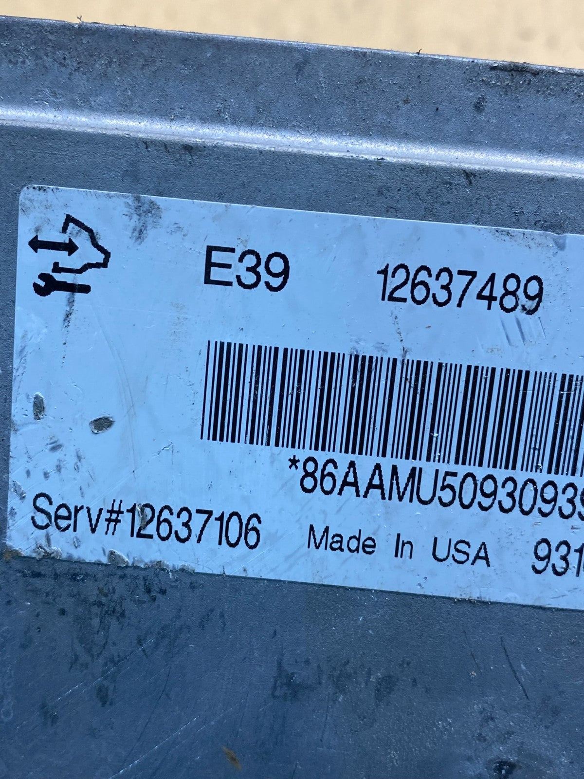 2010 2011 Chevrolet Equinox Terrain Ecu Engine Control Module Unit Ecm AI9881 DW2