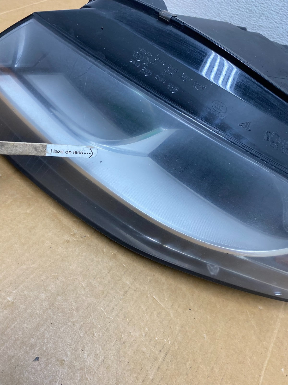 Halogen 2009 to 2012 Audi A4 Left Driver LH Side Headlight AD8946 DW4