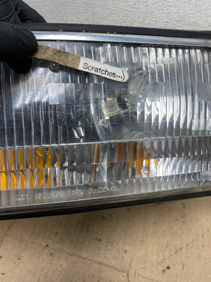 1994 1995 1996 Cadillac Deville Right Passenger Halogen Headlight AE6894 DW3
