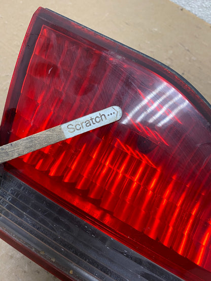 2001 to 2002 Honda Accord Left Driver LH Side Inner Tail Light OEM Q9166 DW3
