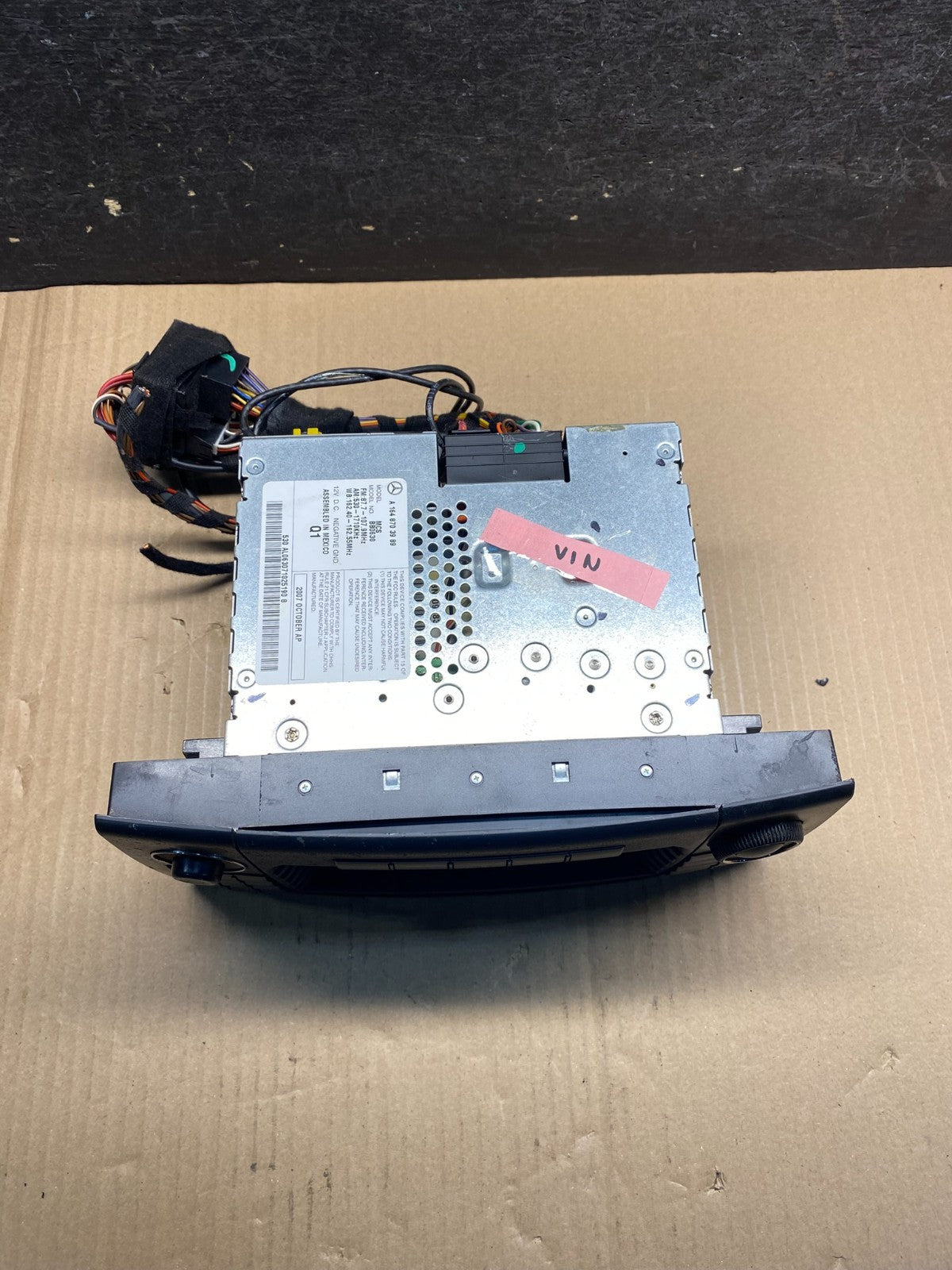 2006 2007 2008 Mercedes ML350 GL450 Radio Navigation Screen Display AI7237 DG4
