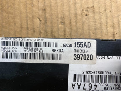 2009 to 2010 Jeep Grand Cherokee Computer Engine Control ECU ECM Z4708 DG4