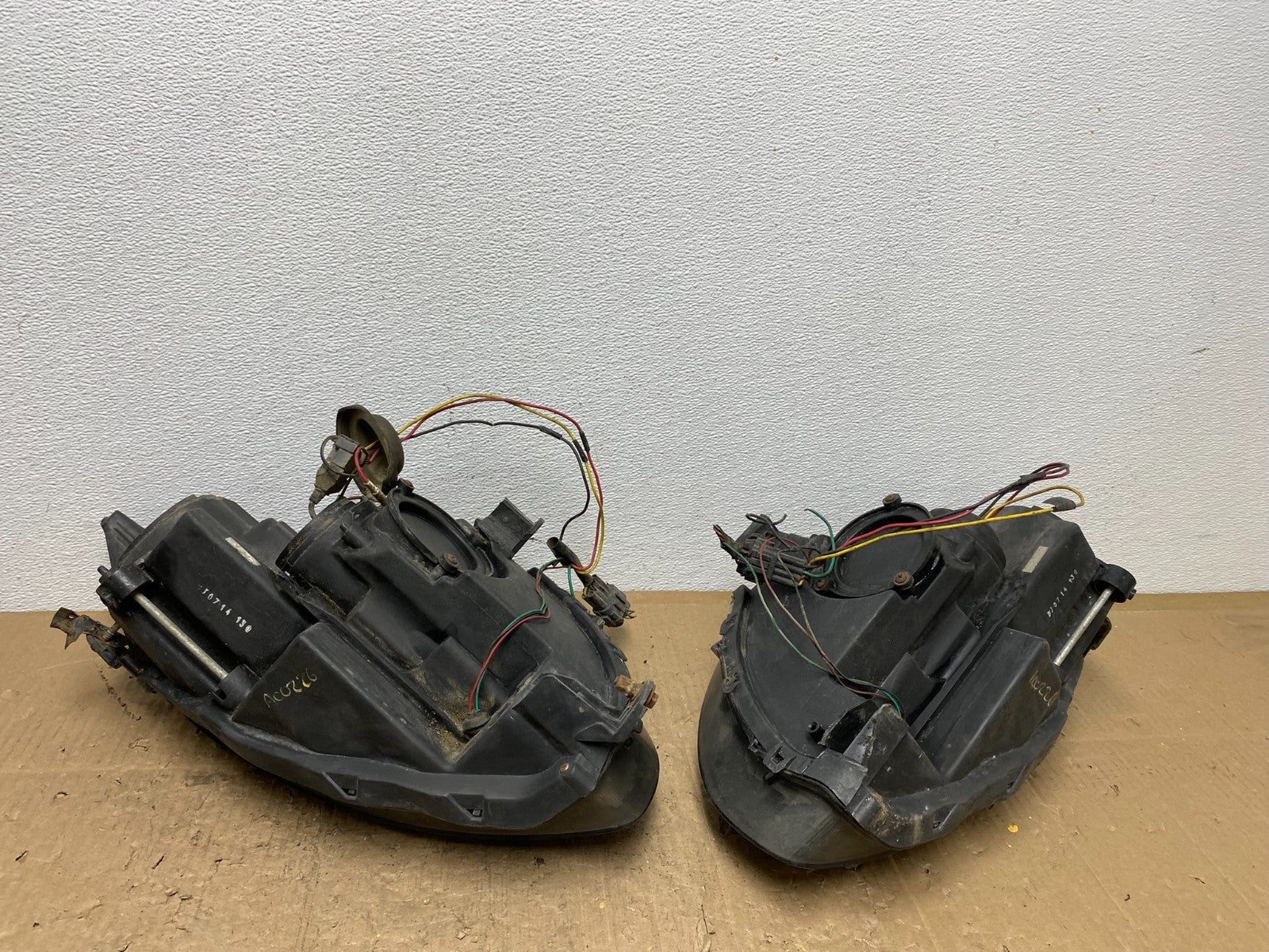 2003 2007 Infiniti G35 Coupe Left+Right Set Side Headlights AC0226 DG5