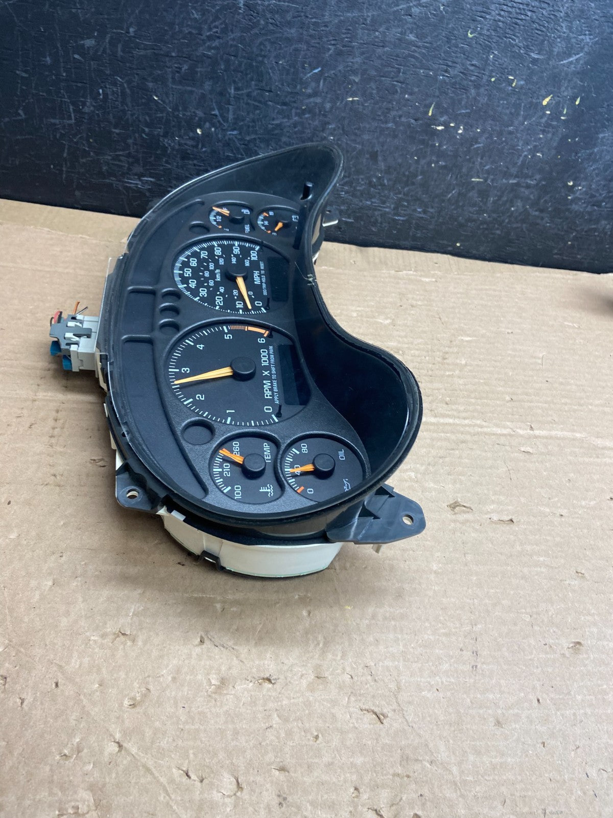 2000 2004 Chevrolet S10 Blazer Speedometer Instrument Gauge Cluster AF2551 DG1