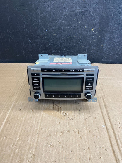 2007 to 2009 Hyundai Santa Fe AM/FM Radio CD Player AE1715 DG0