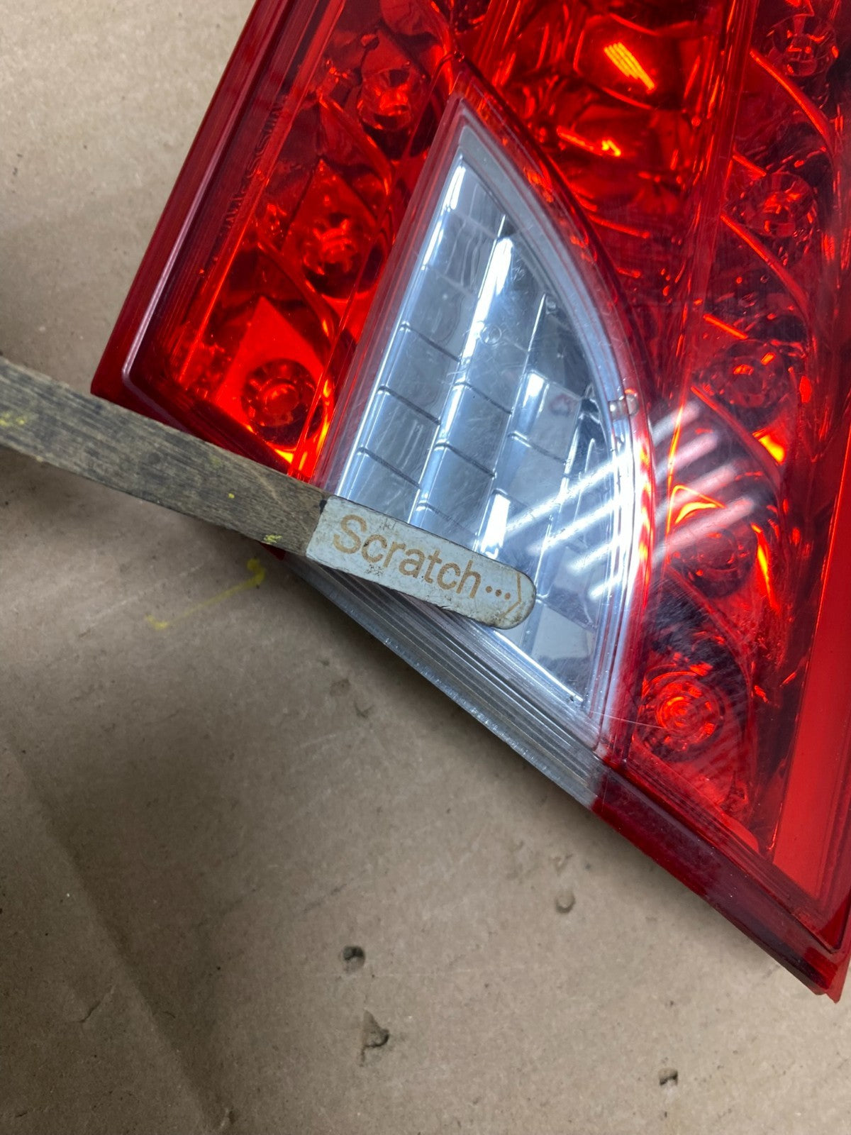 2013 2014 2015 Nissan Sentra Led Right Passenger Inner Tail Light Oem W0545 DW4