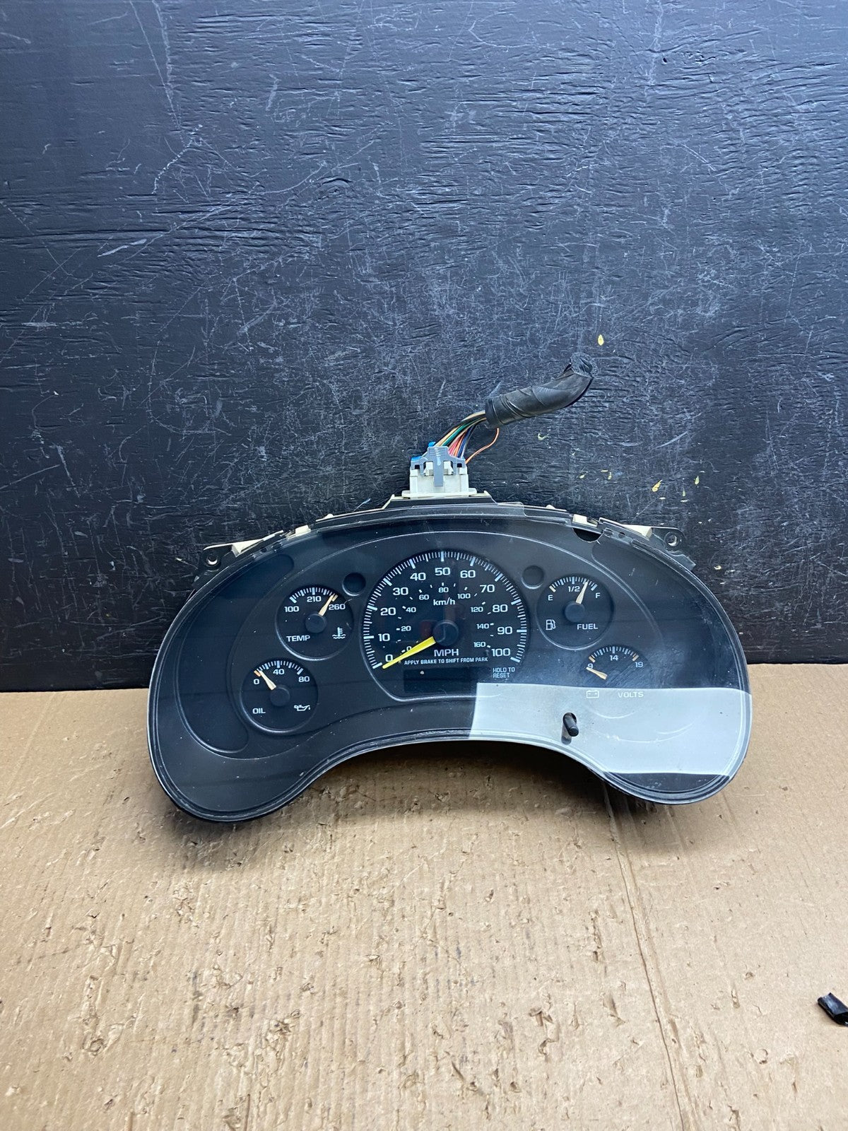 2000 2004 Chevrolet S10 Blazer Speedometer Instrument Gauge Cluster AF1629 DG0