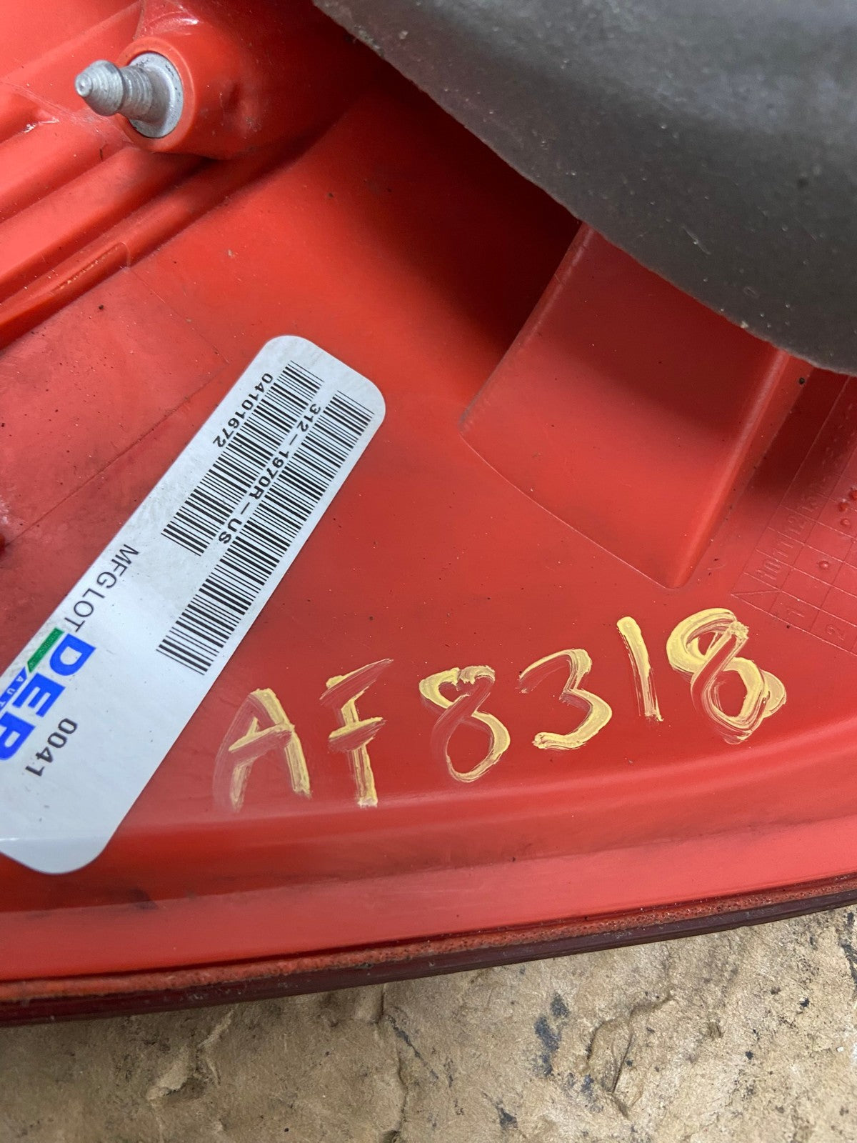2005 2006 2007 Scion TC Tail Light Right Passenger Rh Side DEPO AF8318 LK7