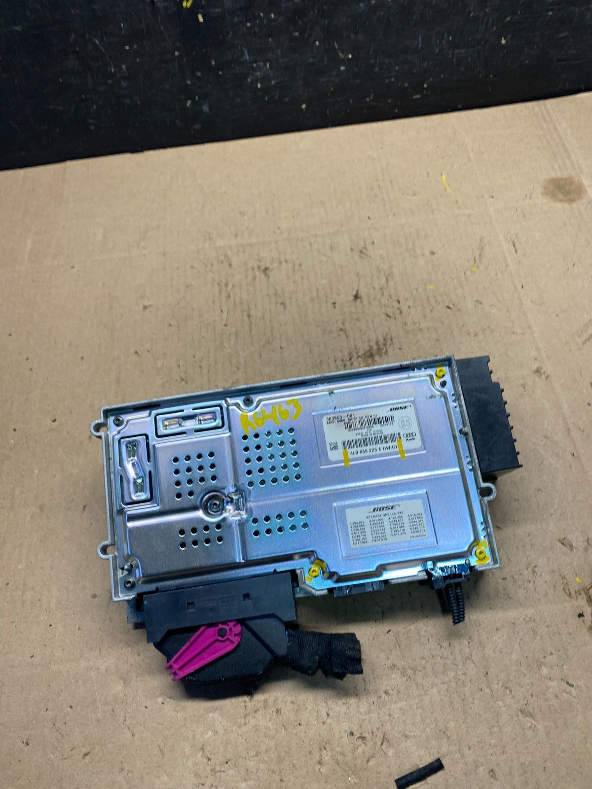 2007 to 2010 Audi Q7 Bose Radio Stereo Amplifier Amp OEM r6463 DG5