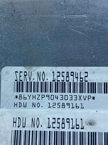 2005 Chevrolet Astro Ecu Engine Control Module Unit Ecm 12589462 AC8088 DG2