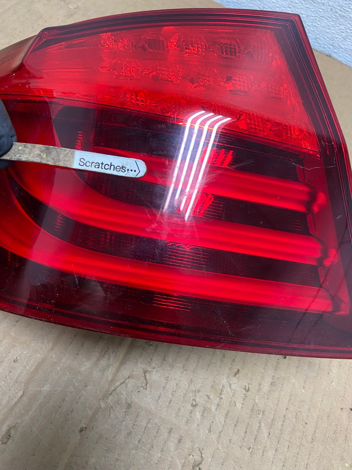 2011 2012 2013 BMW 5 Series F10 Left Driver Lh Side Tail Light AD0954 LK3