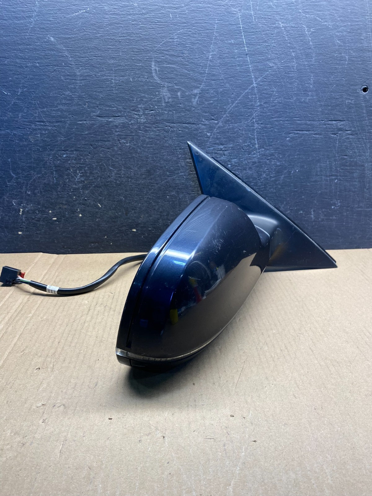 2009 to 2012 Audi A4 Right Passenger RH View Power Door Mirror AG3535 MS1