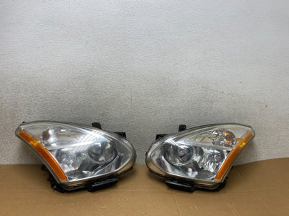 2009-2013 Nissan Rogue Left+Right Side Set Halogen Headlights OEM V4475 DW0