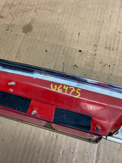 1986 to 1991 Jaguar Xjs Boot Lid Rear Plinth Section Fitting Panel U6475 PS12