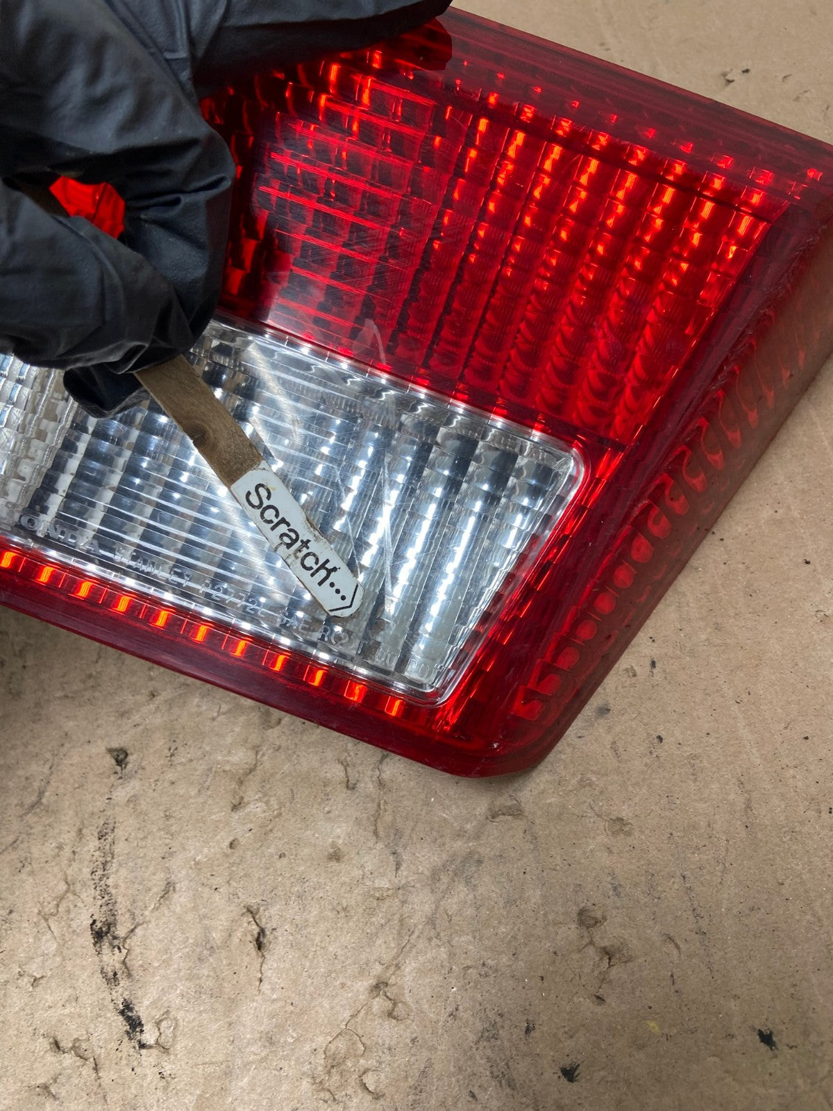 2003-2004 Honda Accord Sedan Left Driver LH Inner Tail Light AG5462 LK4